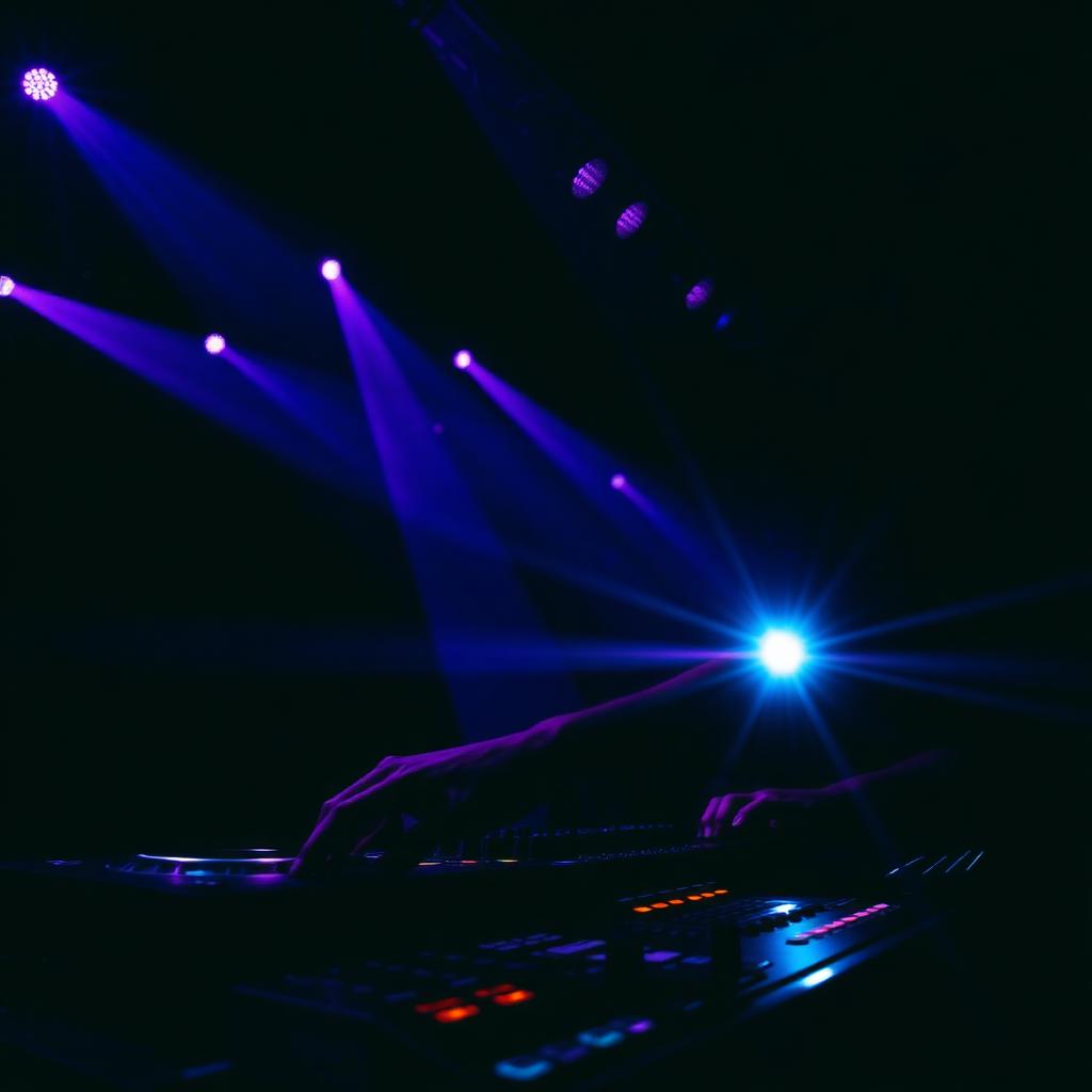 DJ Attik on the decks